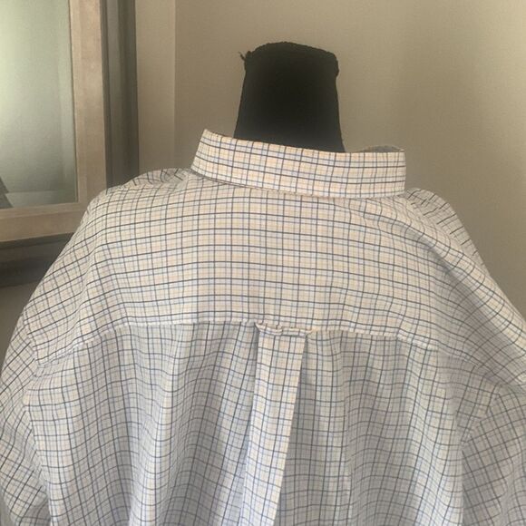 Saddlebred classic fit button down casual shirt size 3X preloved 💛  EUC - Picture 10 of 11
